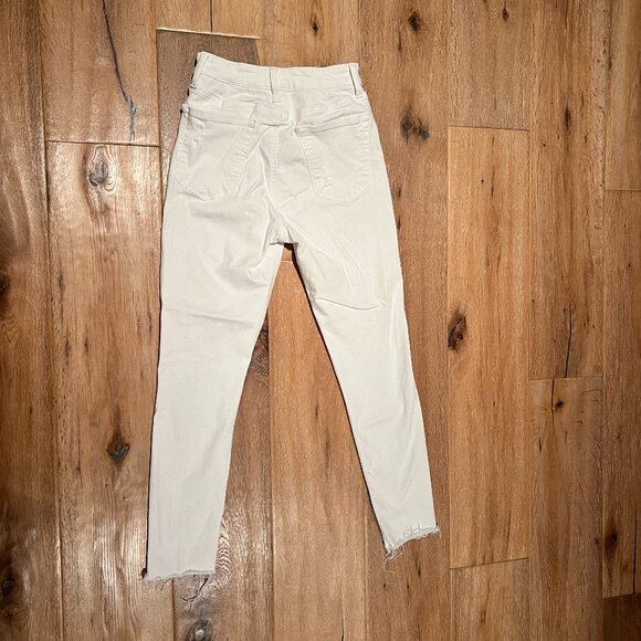 Lucky Brand Ankle Cheville Bridgette Skinny Jeans Crisp White Like New! - Picture 2 of 5